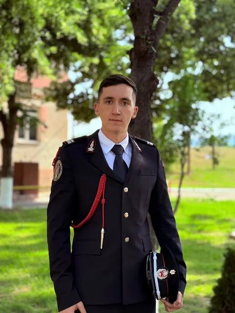 Unul dintre elevii noștri admiși — Pompieri · IGSU